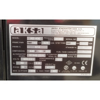 Дизель-генераторная установка AKSA AD-490 откр. типа на раме 340 кВт (остатки после разук., без ДВС) Doosan AD-490 AKSA 340kV